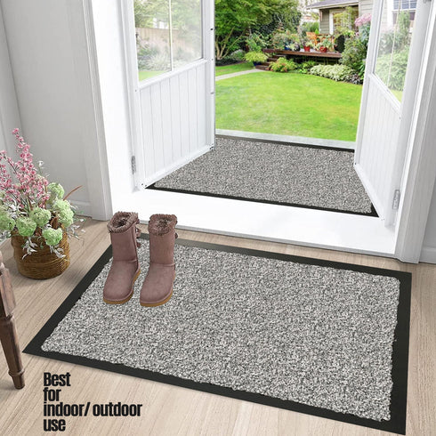 Edison Door Mat - Grey